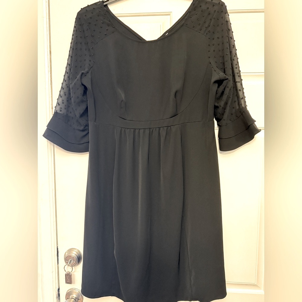 Elegant Black maternity dress
